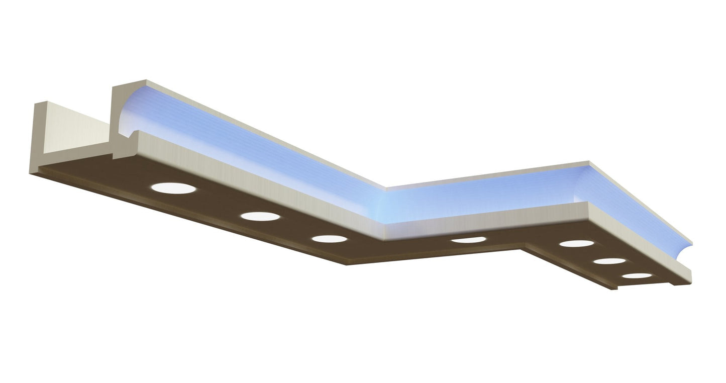 LED Spot Profil Stuckleiste 09 - decorwall24h.de