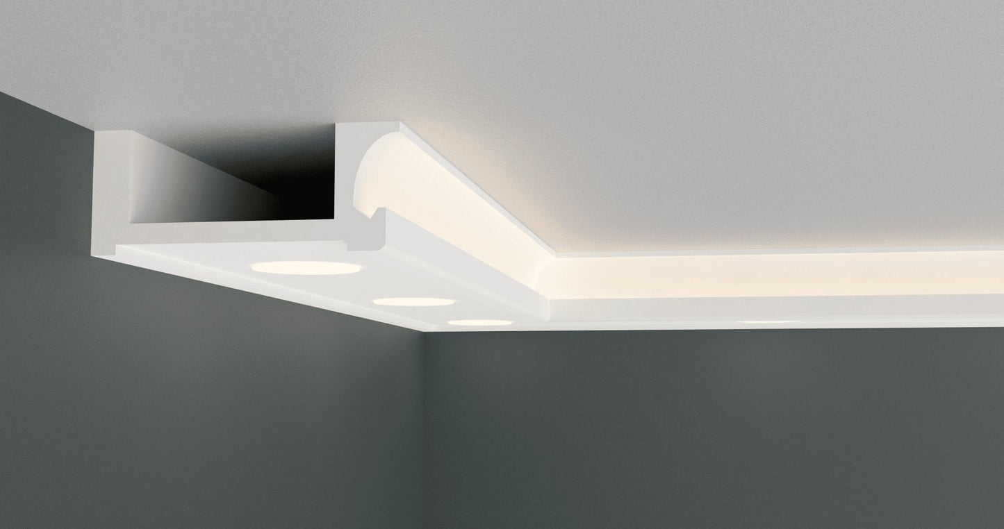 LED Spot Profil Stuckleiste 09 - decorwall24h.de