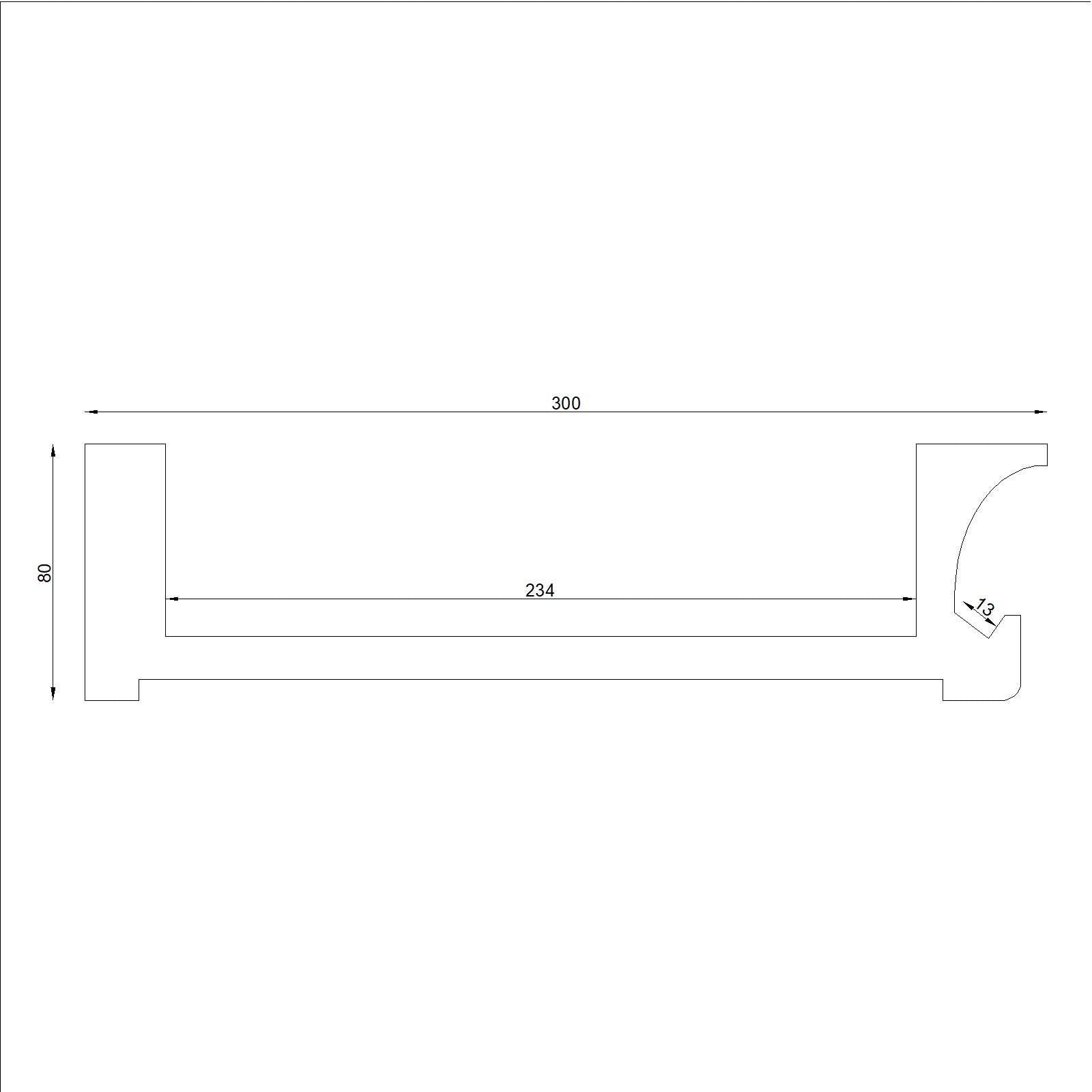 LED Spot Profil Stuckleiste 09 - decorwall24h.de